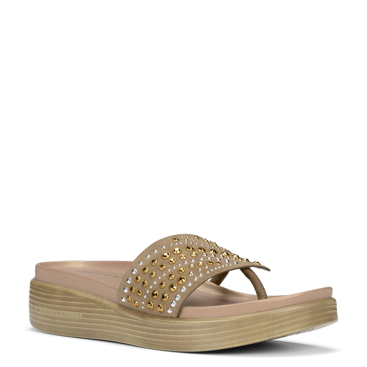 Natural Suede Slide I500