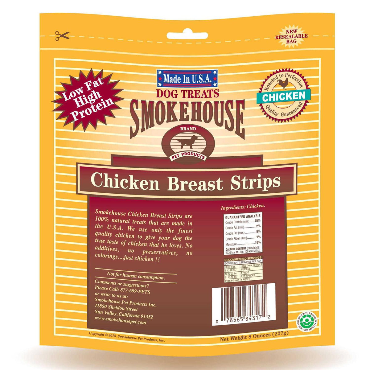 Chicken Breast Strips Dog Treats F1053