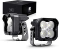 3 inch LED Pods Flood Beam Off Road 36W White, Pair C548