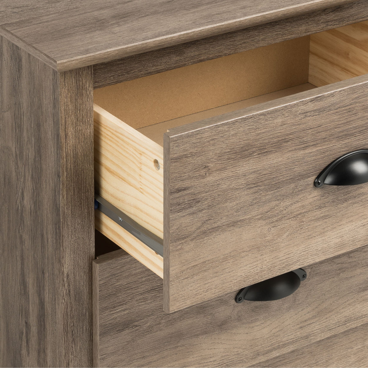 6 Drawer Drifted Gray Dresser I671