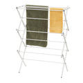 White Collapsible Metal Clothes Drying Rack C1315