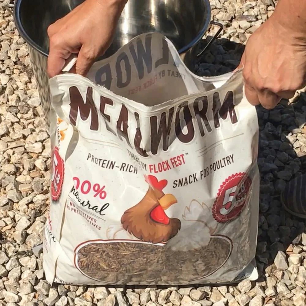 Dried Mealworms 5 lbs. Bag P80495
