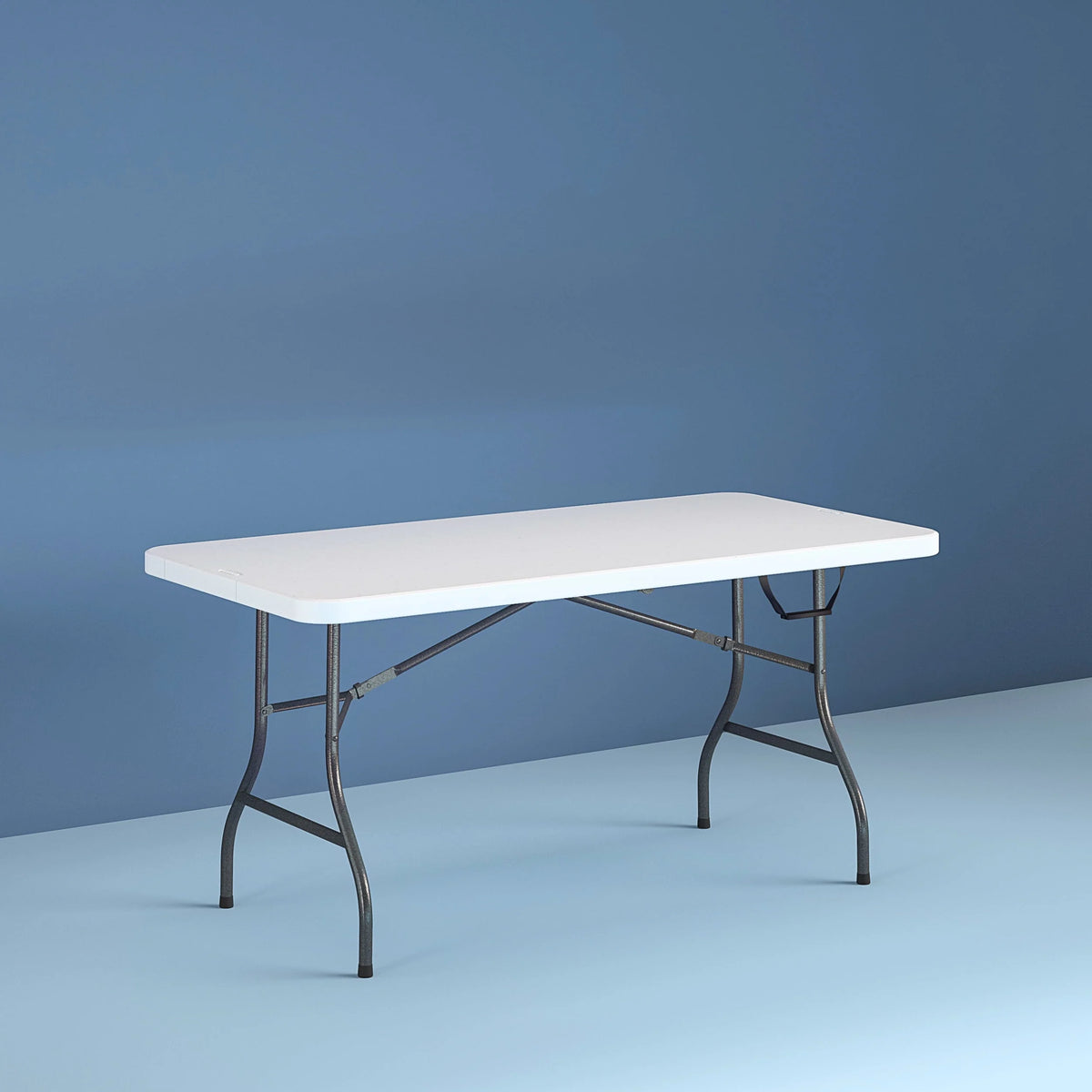 6 Foot Folding Table White Speckle N12579