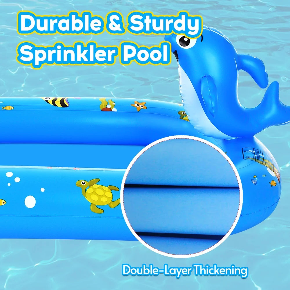Inflatable Sprinkler Kiddie Pool O145683