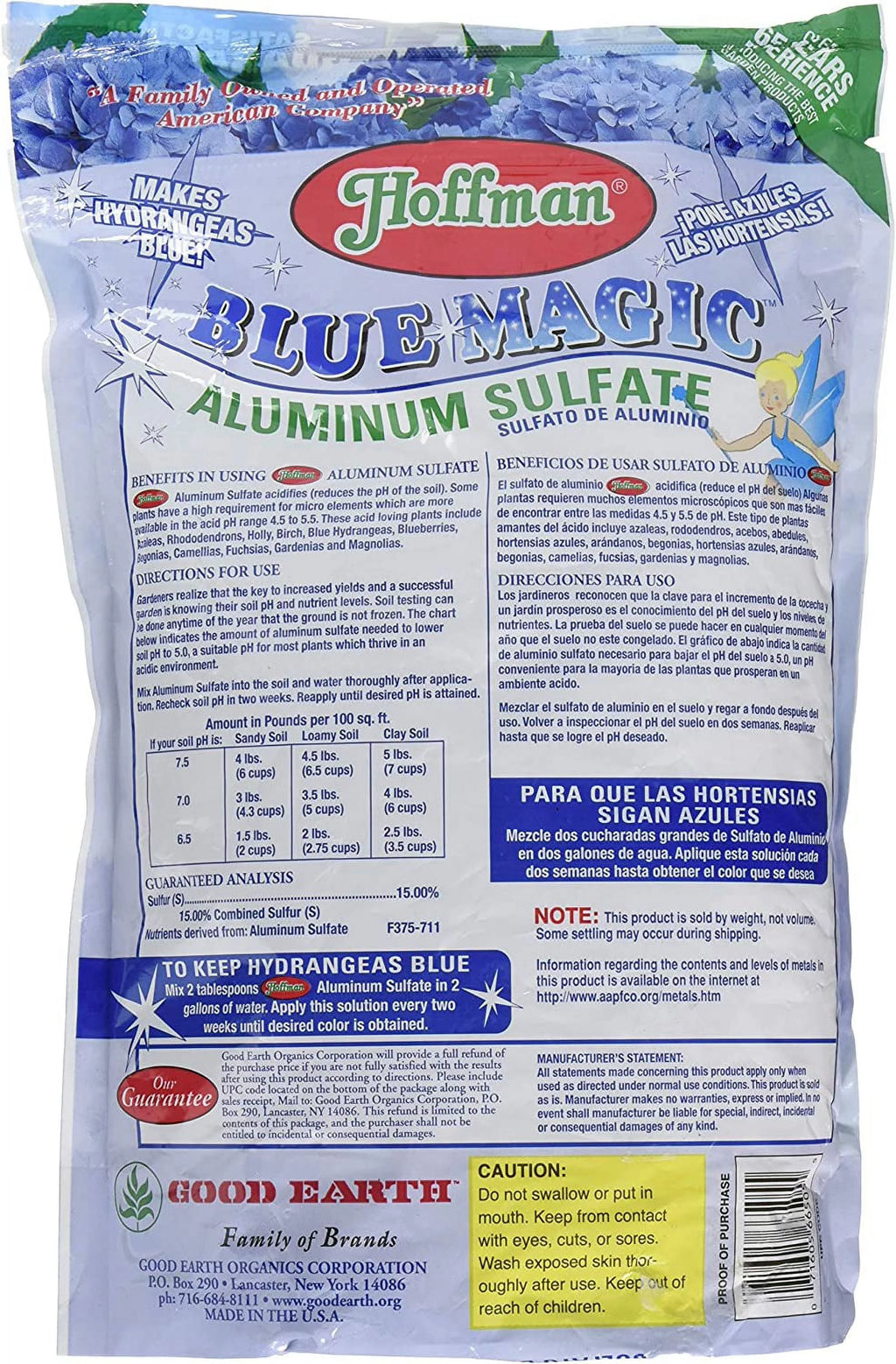 Aluminum Sulfate 4 lbs U268