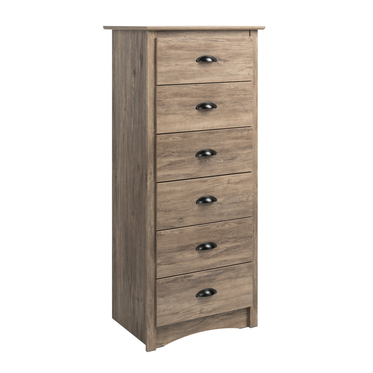 6 Drawer Drifted Gray Dresser I671