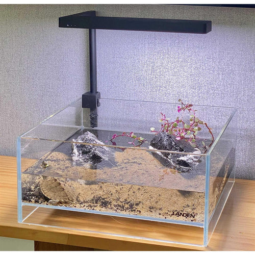 1.6 Gallon Rimless Low Iron Glass Aquarium Tank I745
