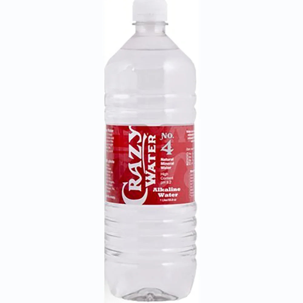 Natural Alkaline Mineral Water 1L Bottle Pack of 9 V836