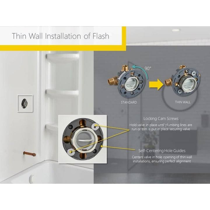 Polished Chrome Shower Trim Package S5120