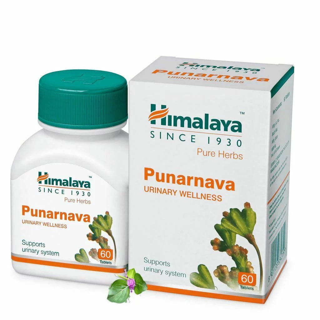 Pure Herbs Punarnava Urinary Wellness 60 Tablets E630674