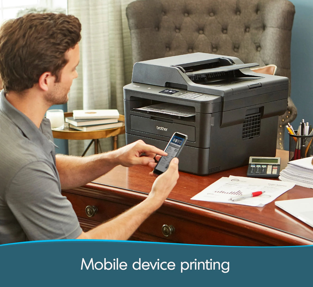 Monochrome All-in-One Wireless Laser Printer U725