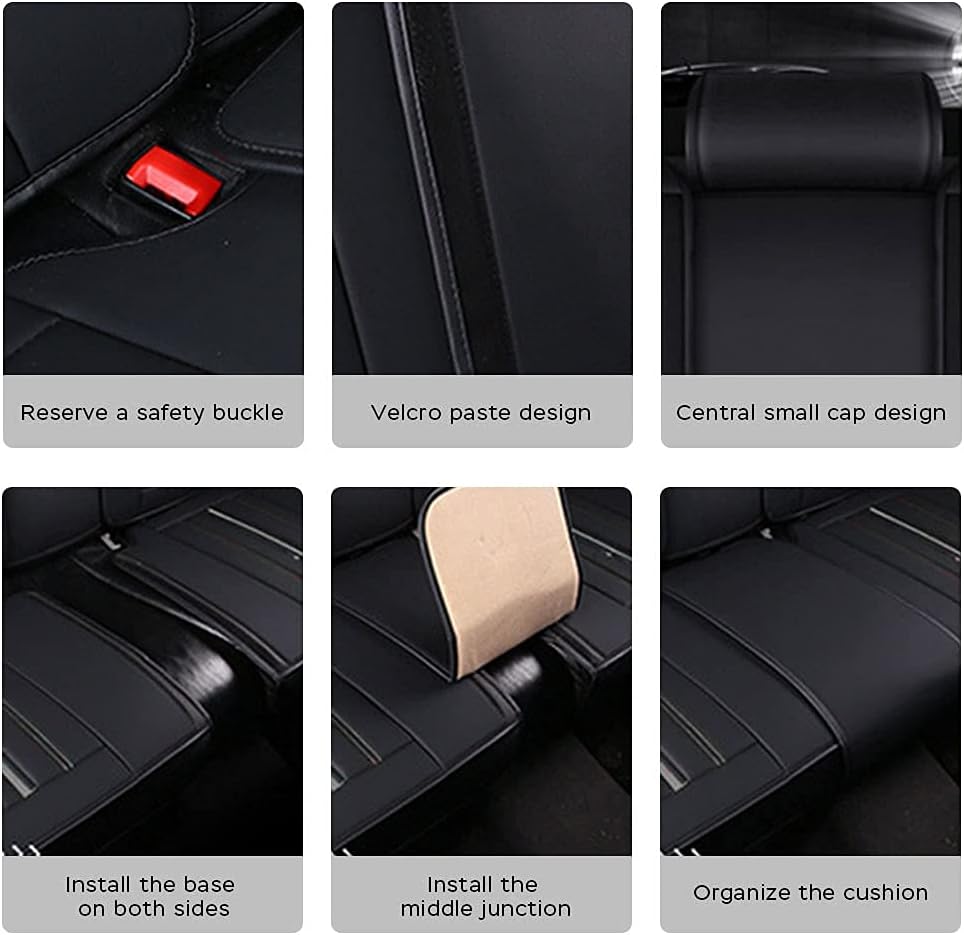 Leather Seat Covers Full Set Seat Cushion C448139