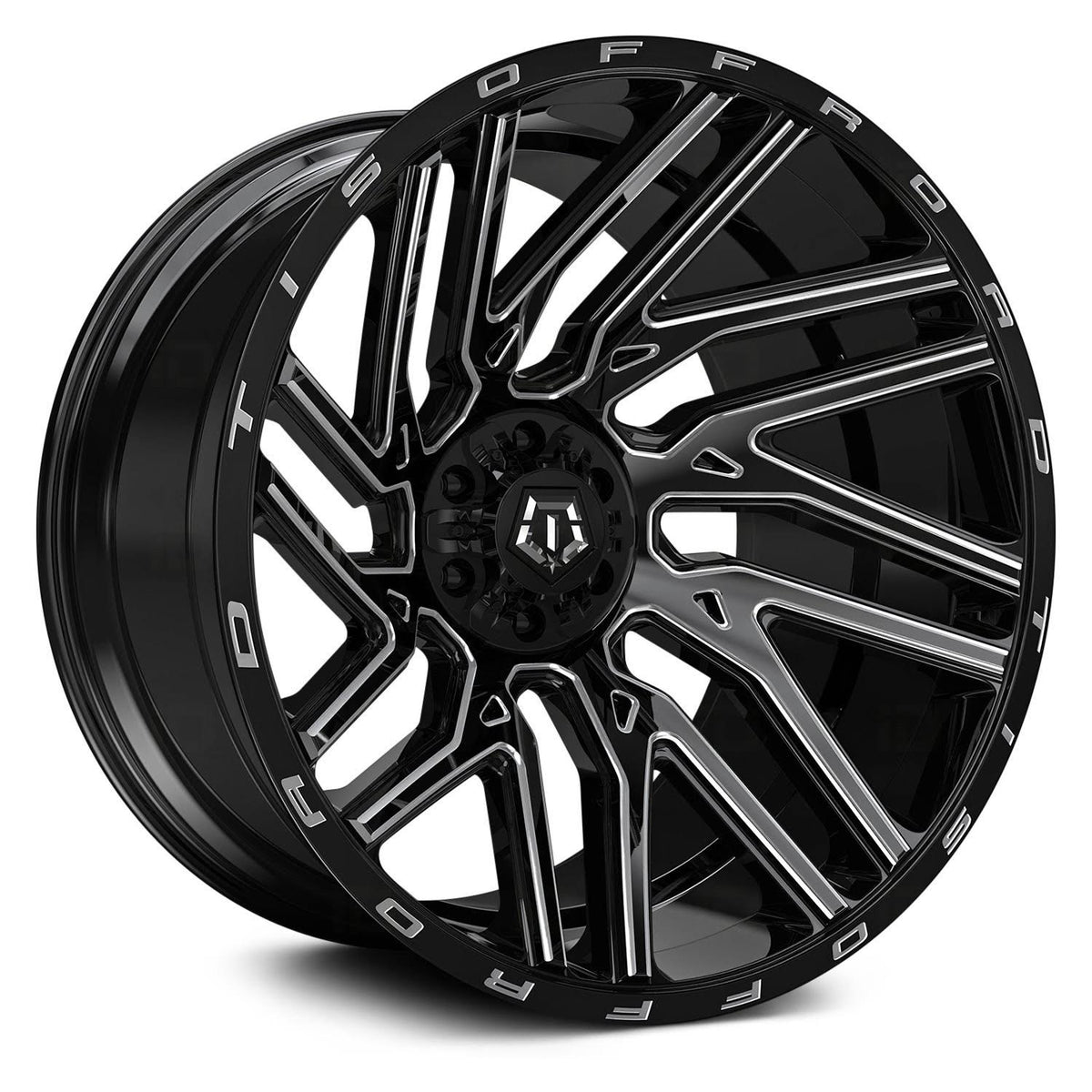 Milled Gloss Black Wheel P950