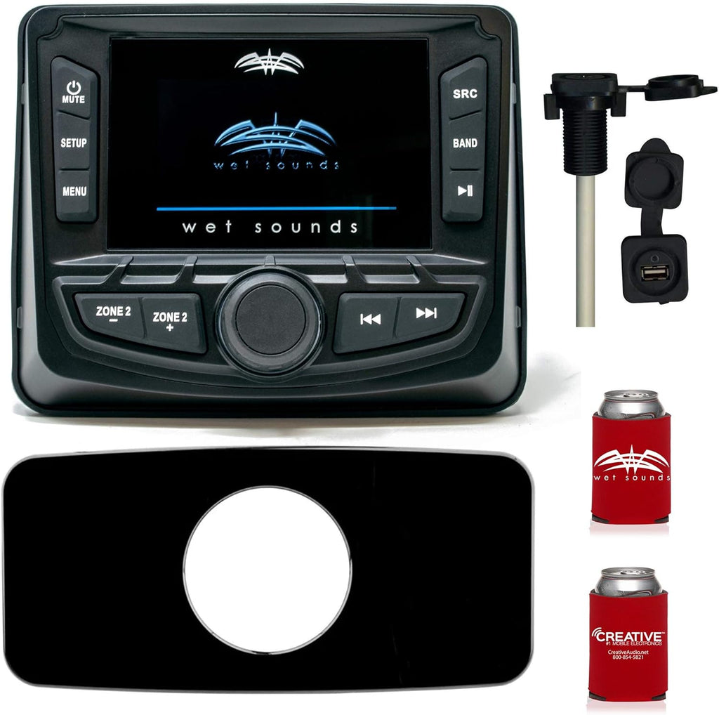Marine Radio Dash Kit with USB/Aux V908