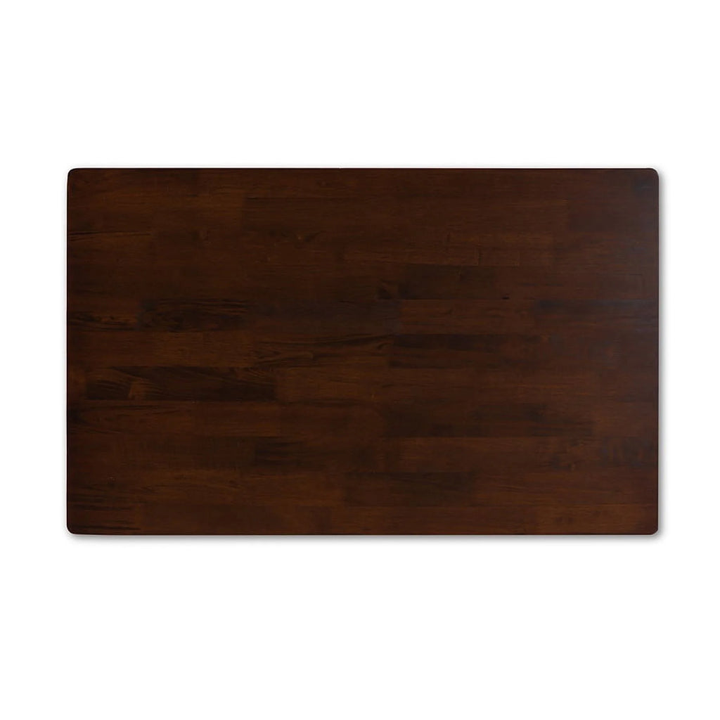 Dark Brown Wood Dining Table Z854