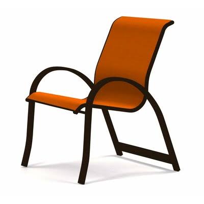 Stacking Metal Patio Dining Armchair U8528