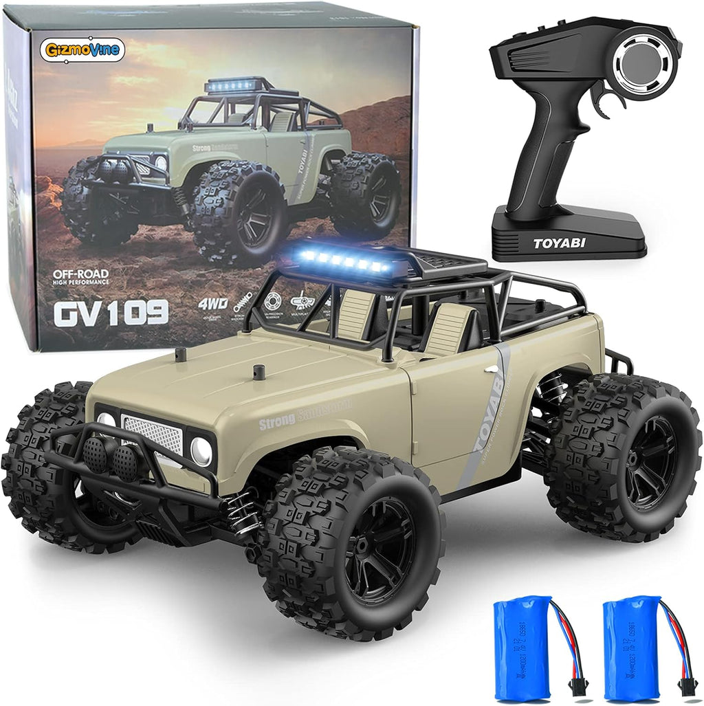 Blue 25 MPH 4WD Electric Remote Control Car, Pack of 2 X19320