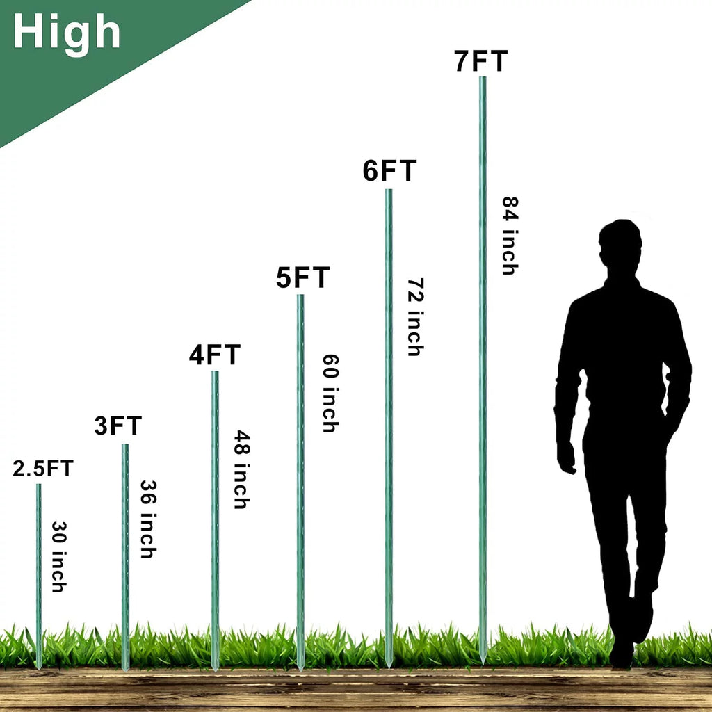 4ft Sturdy Plant Support Stakes, Pack of 30 A2779