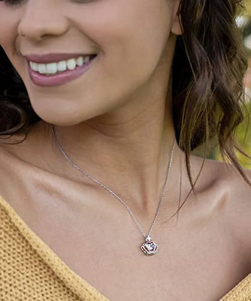 Wife Crown Pendant Necklace H595544