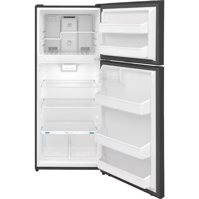 Top Freezer Refrigerator in Brushed Steel B543261