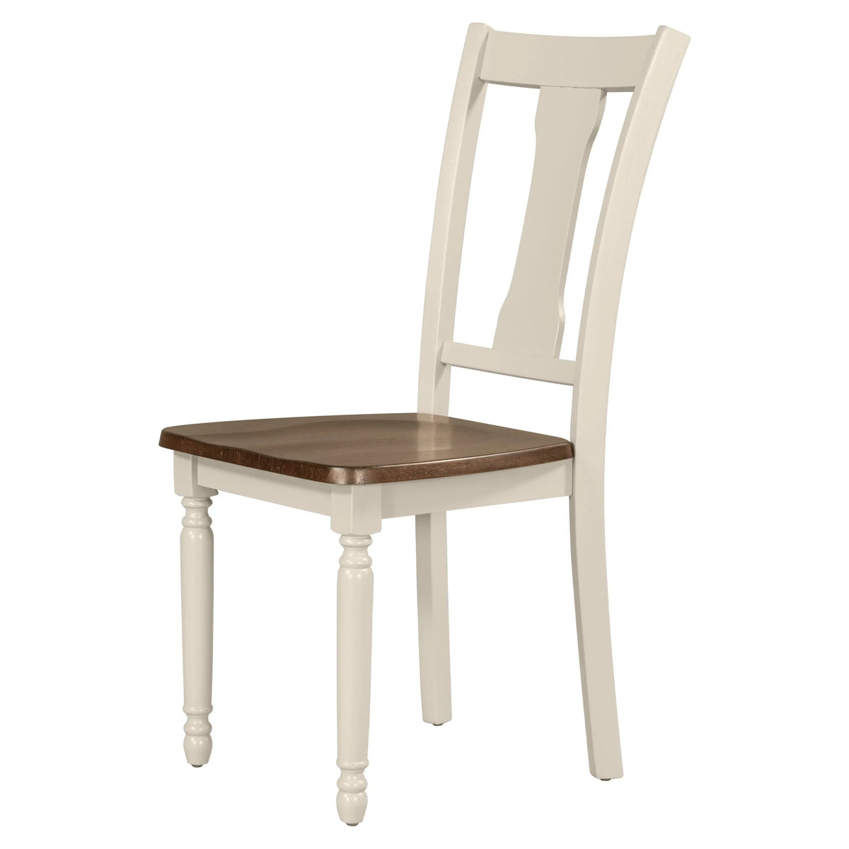 6pc Wooden Dining Set with Table Chairs and Bench T7538