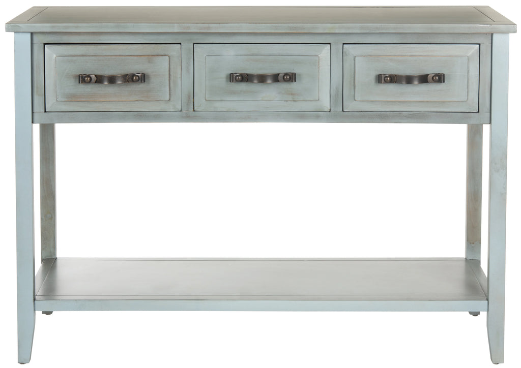 Rustic Console Table with 3 Drawers C3794