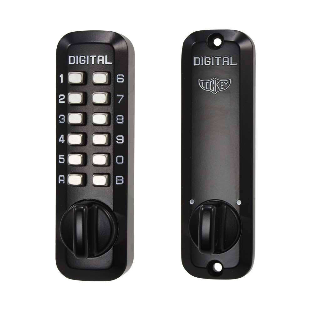 Satin Brass Mechanical Keyless Combination Deadbolt Lock Y76712