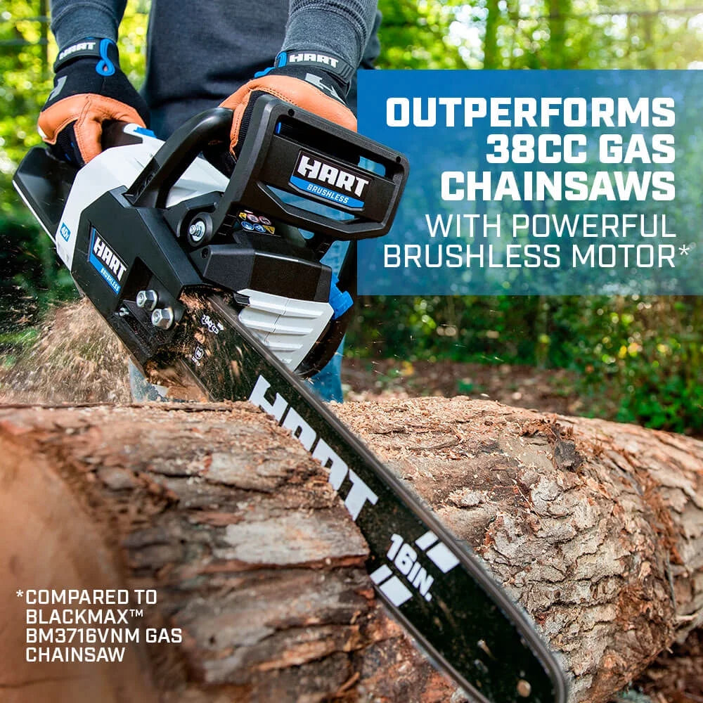 16-inch Battery-Powered Brushless Chainsaw H558