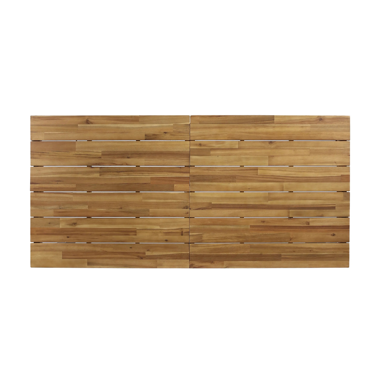 71" Wood Top Patio Dining Table W312253