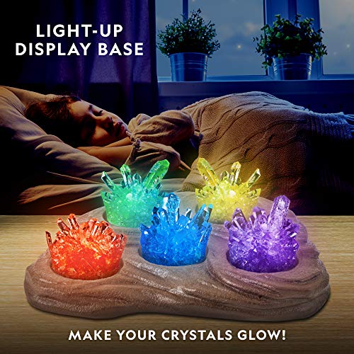 Crystal Growing Kit with Light-Up Stand V552
