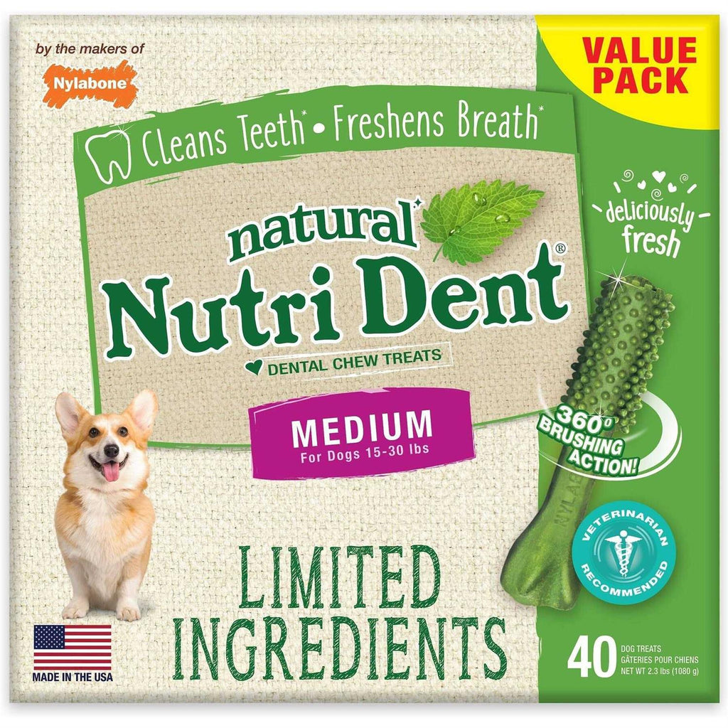 Natural Nutri Dent Fresh Breath Dental Chews O4089