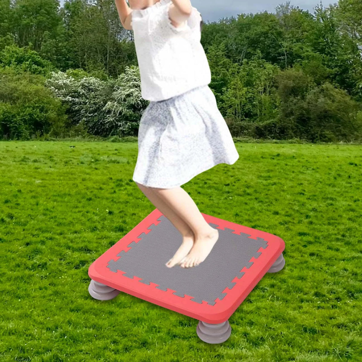 Red Mini Kids Trampoline Q1444