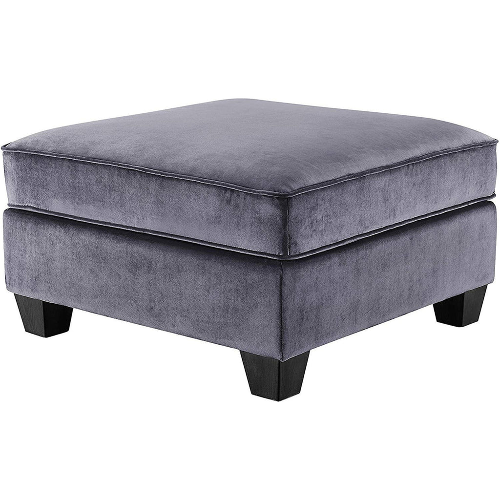 Gray Velvet 8Pc Modular Sectional Sofa R150