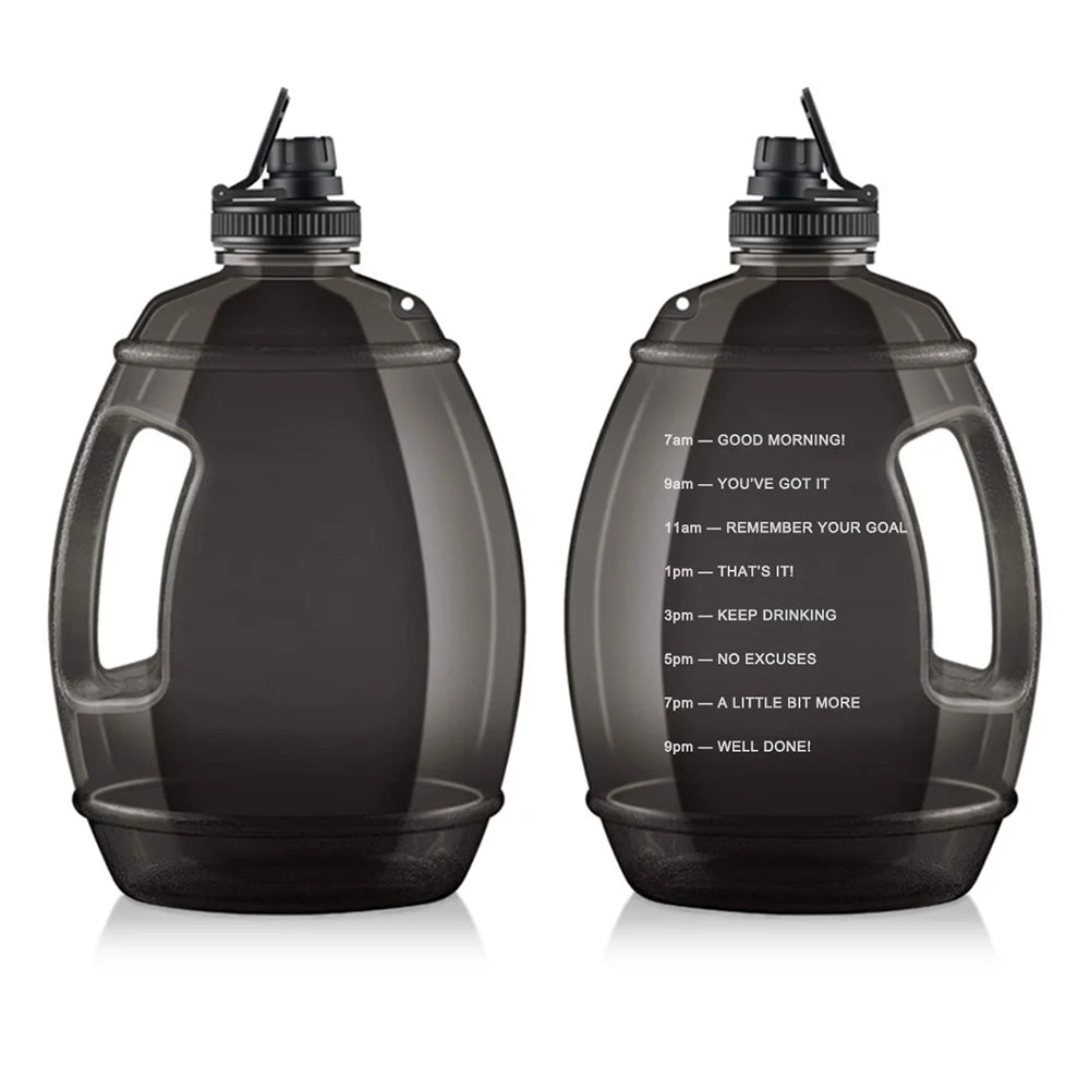 3.78L BPA Free Leakproof Sports Water Bottle with Time Marker D45893
