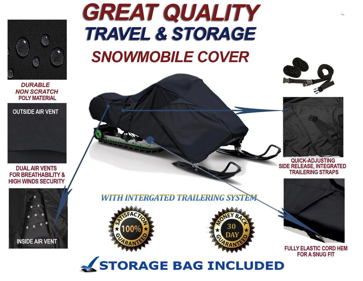 300D Snowmobile Travel and Storage Cover W570