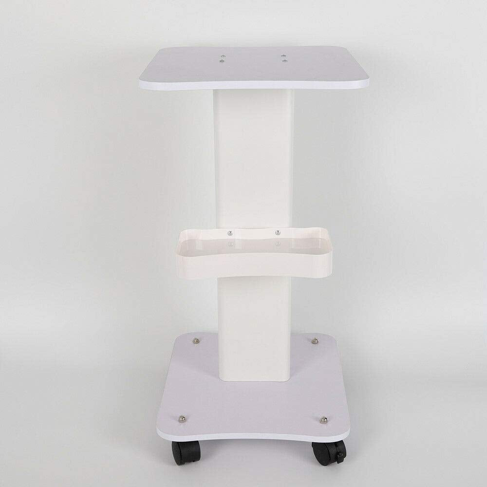Pack of 2 Rolling Trolley Cart with Storage Tray I347