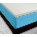 2.5lb Queen Size Memory Foam Mattress Topper X7284