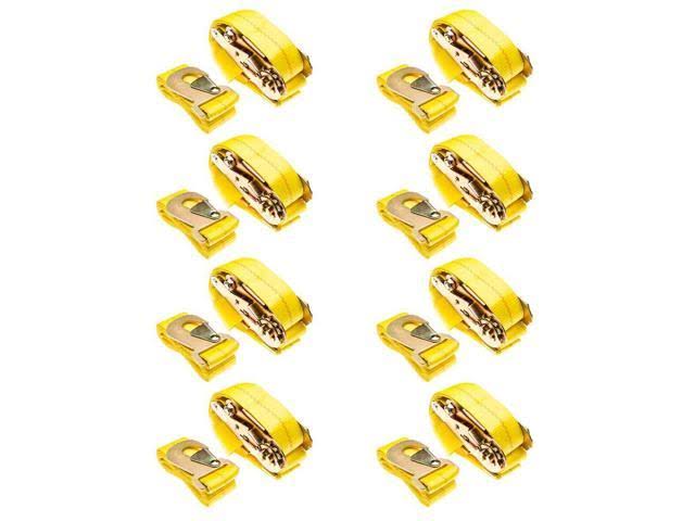 8-Pack Ratchet Tie-Down Strap M9872