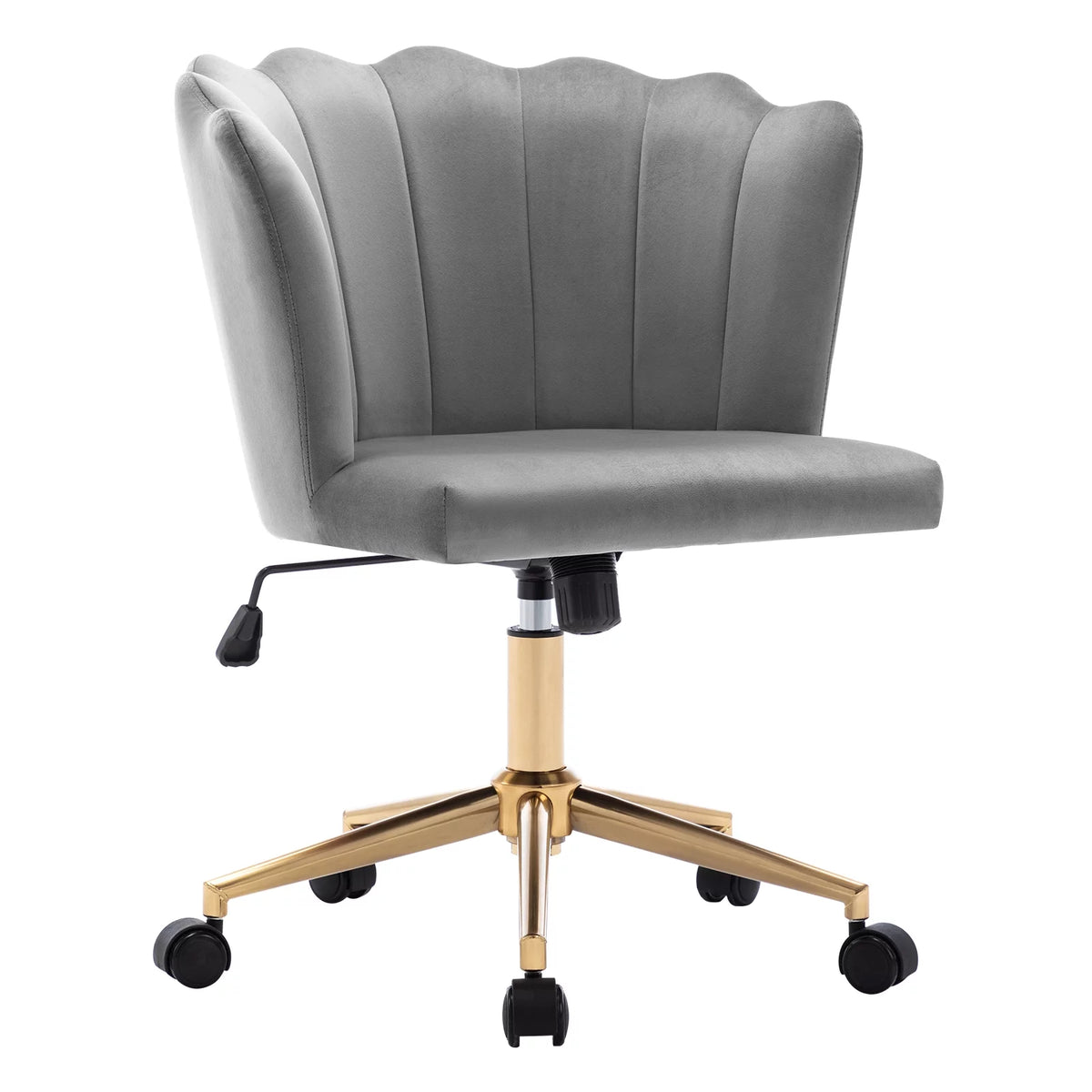 Velvet Swivel Office Chair E71716