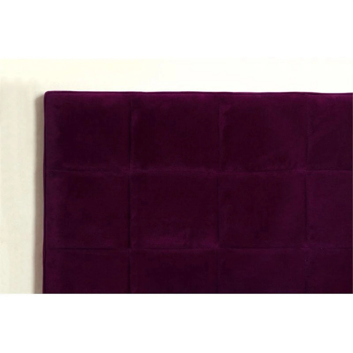 Purple Fabric Upholstered Full/Queen Headboard B65545