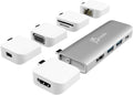USB-C Multi-Display Modular Hub with HDMI, Mini DisplayPort, VGA, PD 100W, RJ-45 Ethernet, USB-A, USB Type-C, SD Card Reader L36834