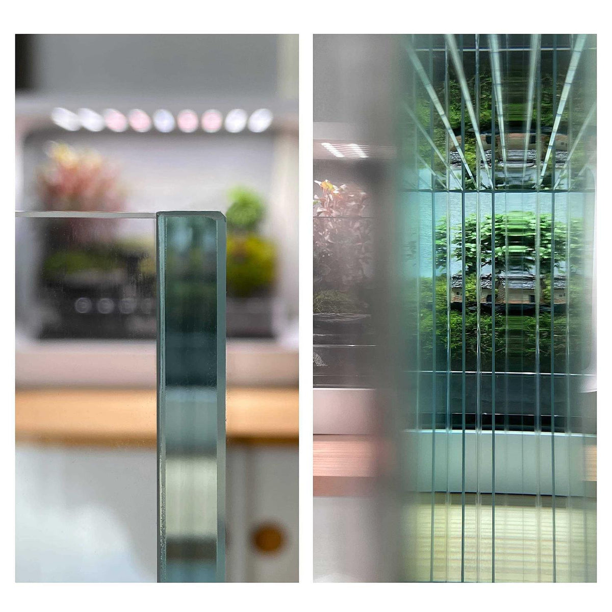 1.6 Gallon Rimless Low Iron Glass Aquarium Tank I745