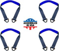 4 Pack 2 x 18 HD Off-Road Axle Straps with D Ring S538568