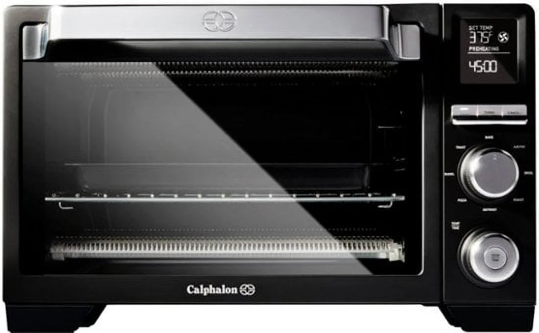 Black Air Fry Convection Countertop Toaster Oven J11891