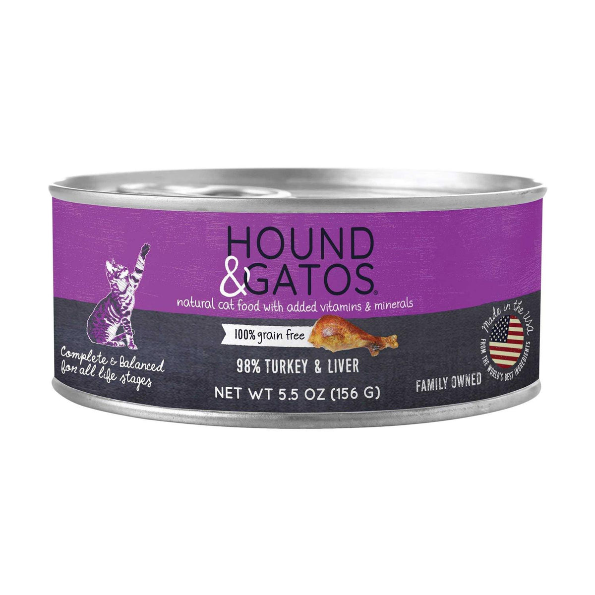 Canned Cat Food 5.5oz Liver Z605389