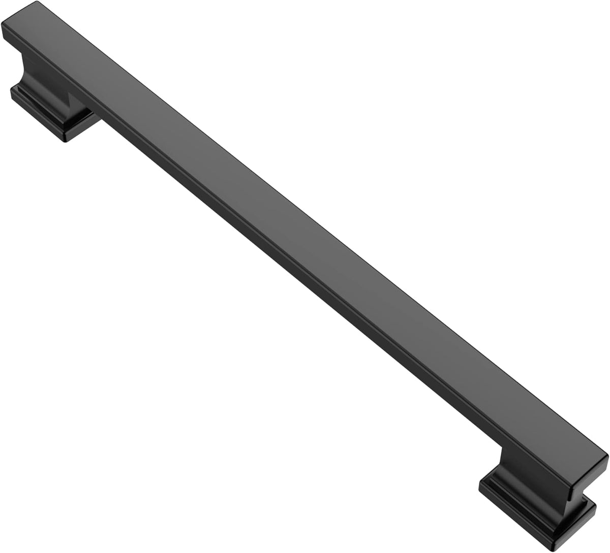 Brushed Satin Nickel 5 Inch Hole Centers Cabinet Drawer Handles Pulls 10 Pack Q57069