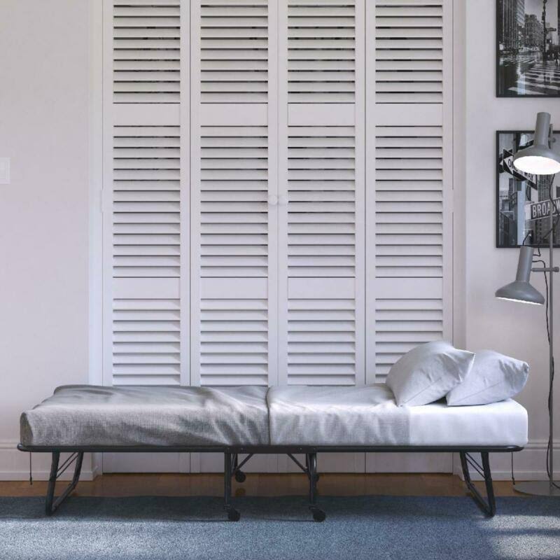 Folding Bed Cot with Foam Mattress R919781