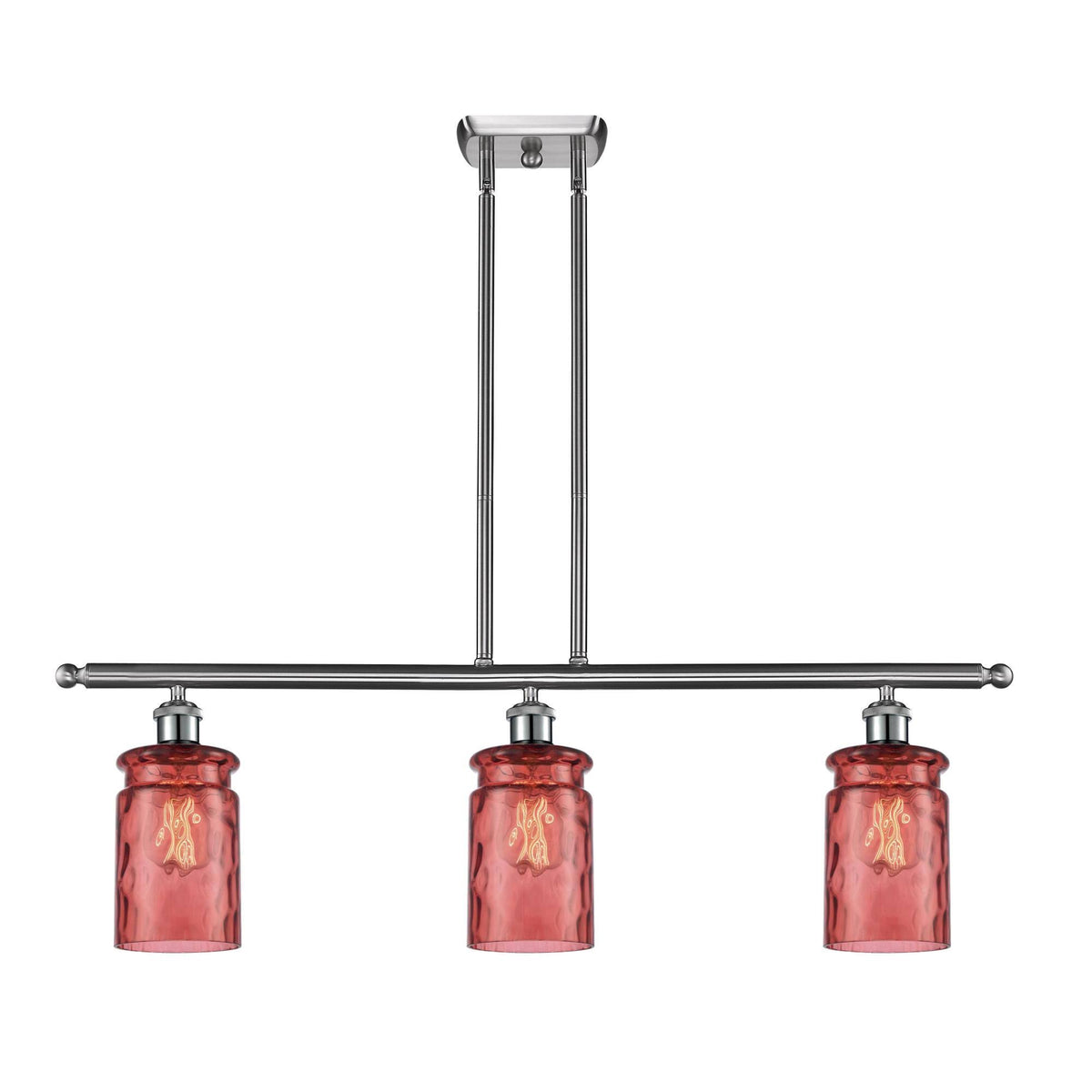 Brushed Satin Nickel 3 Light Island Light S30503