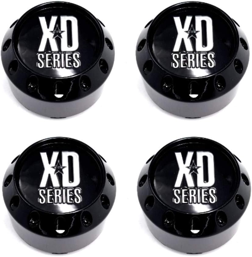 4 Pack Gloss Black Center Cap A909