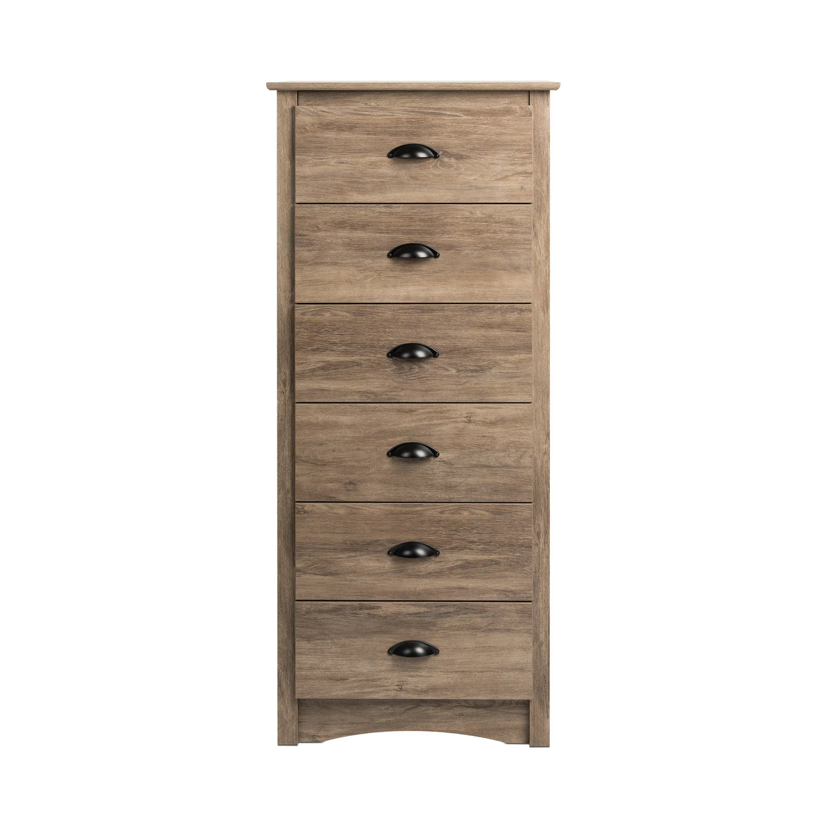 6 Drawer Drifted Gray Dresser I671